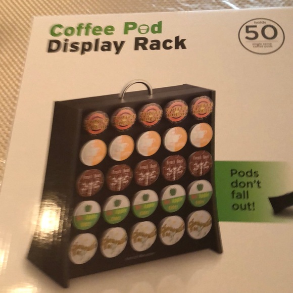 NWT Mind Reader 50 coffee pod display rack NWT - Picture 2 of 5